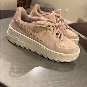 Nike pink AirForce 1’s Women's size 6